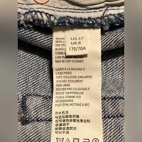 We The Free Distressed Jean Shorts by Free People - Picture 11 of 11